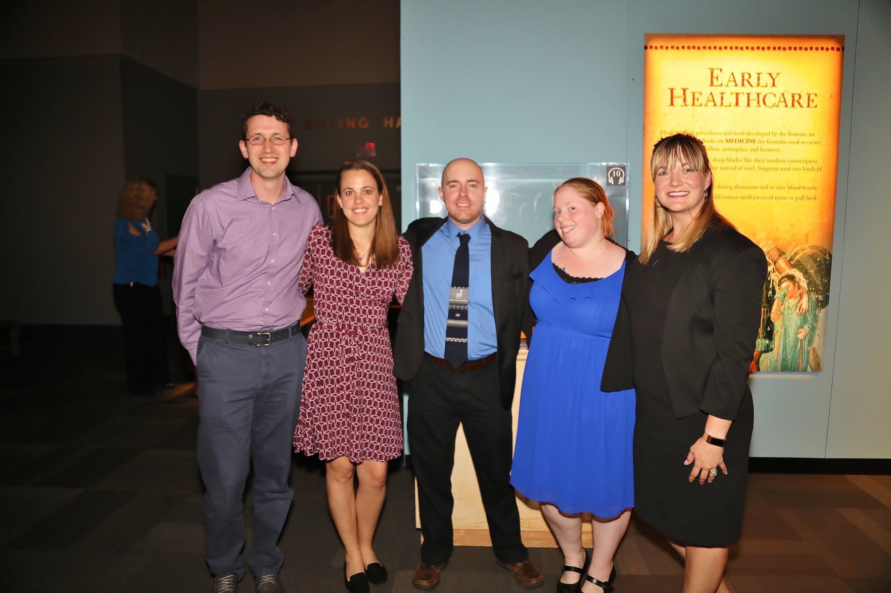 Dr. Peter Carlson, Dr. Kimberly McCormack, Dr. Gil Ouellette Jr., Jane Saunders, Sara McDale